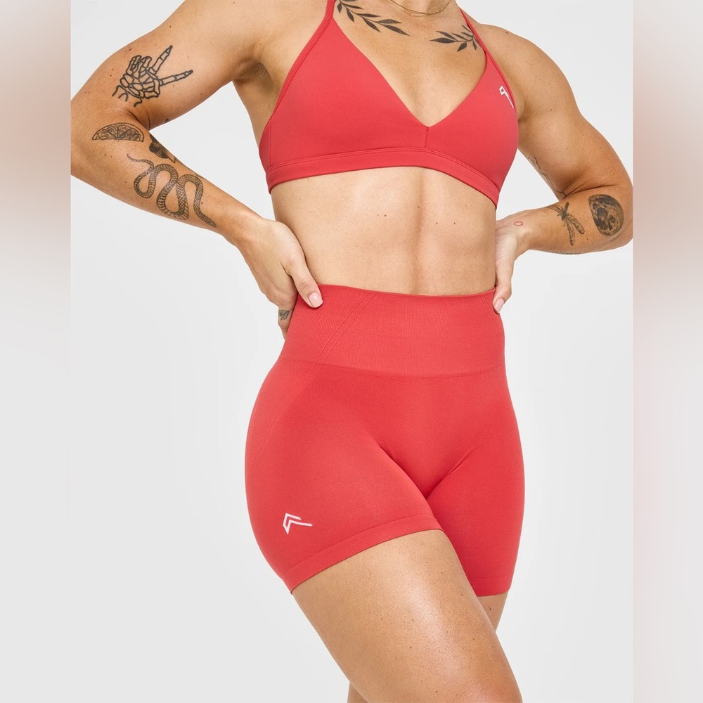 Oner Active Effortless Seamless Shorts - Sweet Red